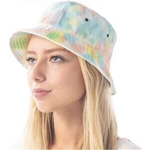 The hat depot tie dye bucket hat OS